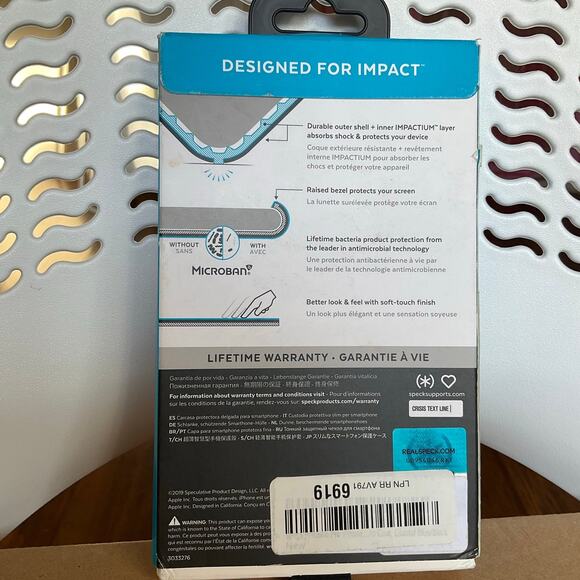 iPhone Case Speck iPhone 11 Pro Case, Impact Protection, Navy blue - Picture 7 of 7